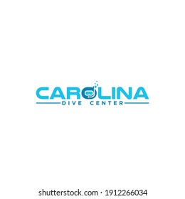 O logotipo de buceo eps 10
