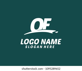 O F Initial logo