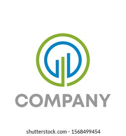 o finance logo vector design template icon shape