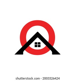 O icon monogram letter text alphabet logo design.