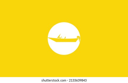O initial letter Logo abstract design vector template Negative space style.