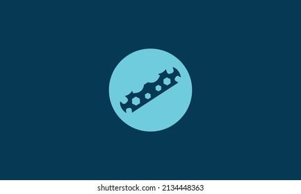 O initial letter Logo abstract design vector template Negative space style.
