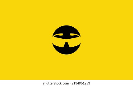 O initial letter Logo abstract design vector template Negative space style.