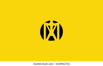 O initial letter Logo abstract design vector template Negative space style.