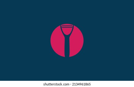 O initial letter Logo abstract design vector template Negative space style.