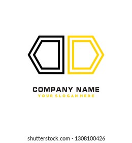 O O initial letter, modern logo design template vector