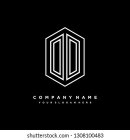 O O initial letter, modern logo design template vector