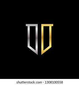 O O initial letter, modern logo design template vector