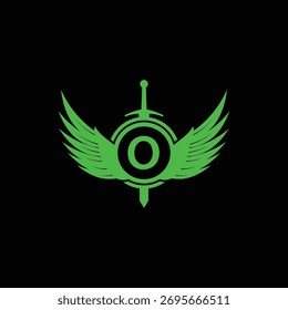 O modelo inicial do vetor de design do logotipo.  Design do logotipo O