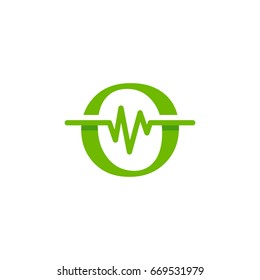  O initial Music Logo, O initial Medical Logo template designs