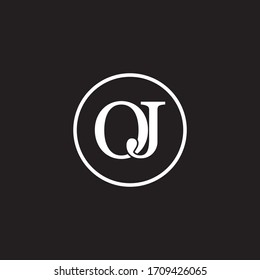 O J letter logo template design