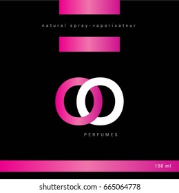 O joint letter logo design with packaging template