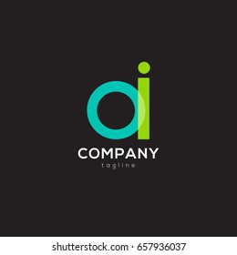 O I joint logo icon design vector template 