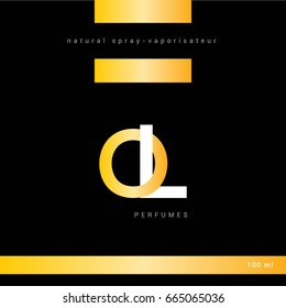 O L joint letter logo design with packaging template