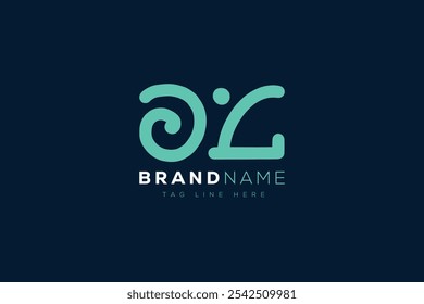 Design dos logotipos O e L. OL abstract Letters Monograma de logotipo. Este design de logotipo é o processo de criação de um símbolo visual que representa uma marca, empresa ou indivíduo.