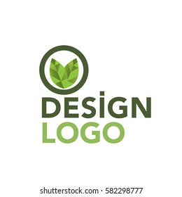 O Leaf logo design