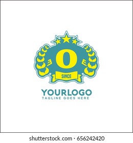 O letter business corporate abstract faster vector logo design template