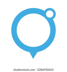 o Letter Chat Logo Symbol Vorlage 3