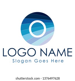 O Letter With Circle Logo,This is high resolution/ creative/ unique/ print vector artwork.  Print ready vector logo design and ready to use this logo anywhere print and website.