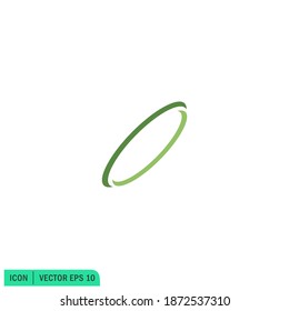 o letter concept logo template vector simple design element