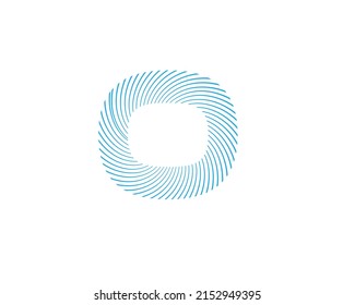 O letter creative desiugn vector templates