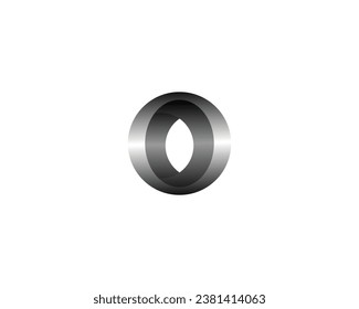 O letter creative logo design element