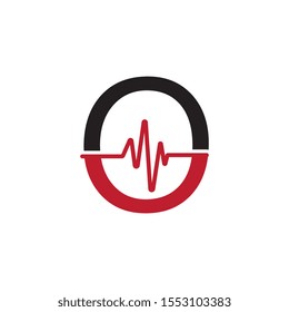 O Letter creative logo or symbol template design