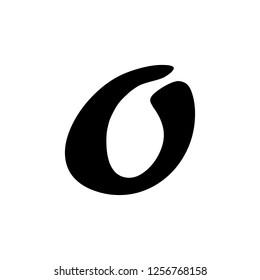 o letter design logo