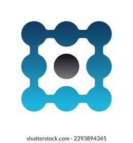 Logo der O-Buchstaben-Technologie