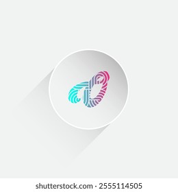 O letter fashion stylish and modern logo design. Featuring the letter 'O' with clean, sharp lines and geometric precision.
