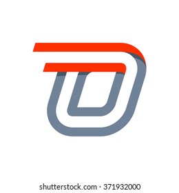 O letter fast speed logo. Vector design template elements for your application or corporate identity.