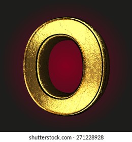 o letter of gold