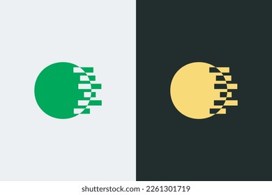 O letter iconic transformation shape vector logo design. Creative brand logo illustration. O typography abstract text vector design. O Initial style letter mark logo.
