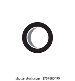 O letter initial icon logo design vector template