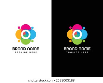 O Letter Leaf aroplane logo Design