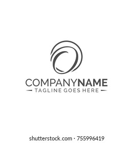 O Letter Logo