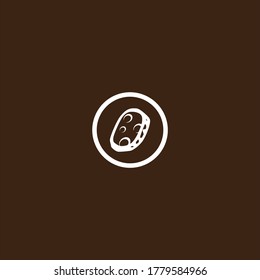 O letter logo abstract design