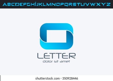 O Letter Logo, Alphabet Logo Design.