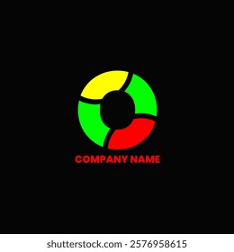 O letter logo for company