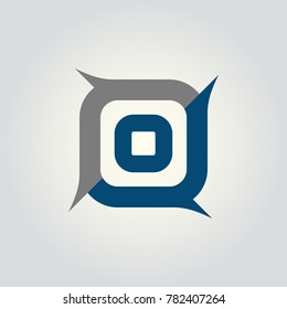 O Letter Logo concept. Creative Minimal design template. Graphic Alphabet Symbol for Corporate Business Identity. Creative Vector element