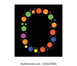 O letter logo creative design vector template