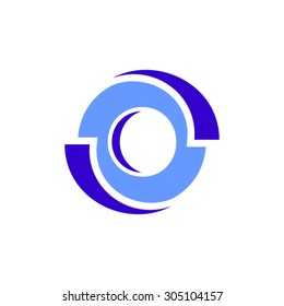 O Letter Logo Design.
