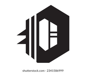 O letter logo design elements