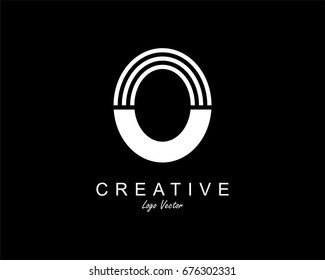 O Letter Logo Design Template Element