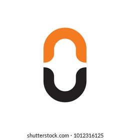 O letter logo design vector icon template