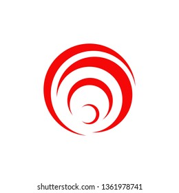 O letter logo design vector template