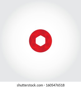 o letter logo design vector