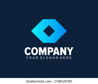 o letter logo design vector. business o letter logo design