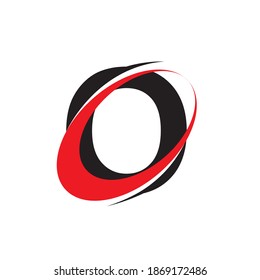 vector de diseño de logotipo de letra O