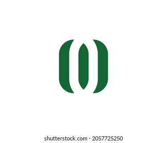 O letter logo design vector template